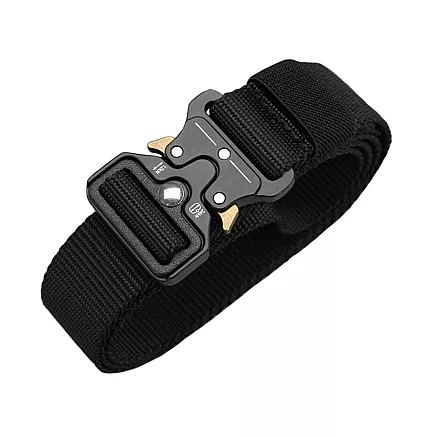 Military survival tactical belt qr