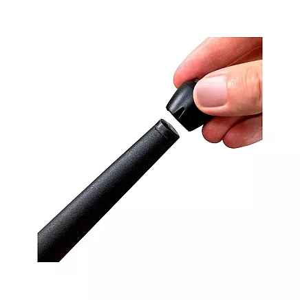 Chair leg caps felt 12-16mm black 16pcs