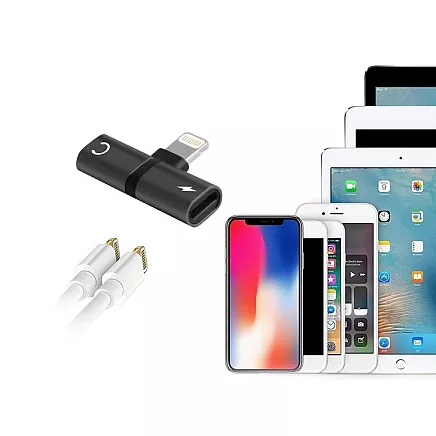 Lightning adapter ipad iphone 2in1