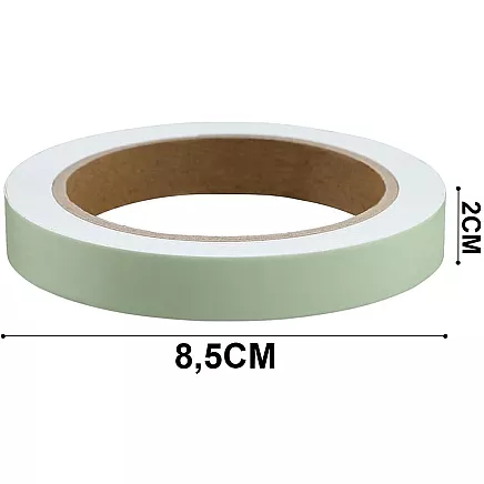 Dark-lighting fluorescent tape 3m