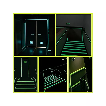 Dark-lighting fluorescent tape 3m