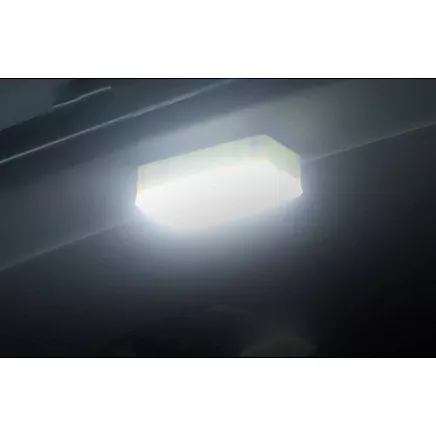 Temporary car park telephone number magnet light