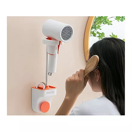 Dryer holder shelf wall organiser