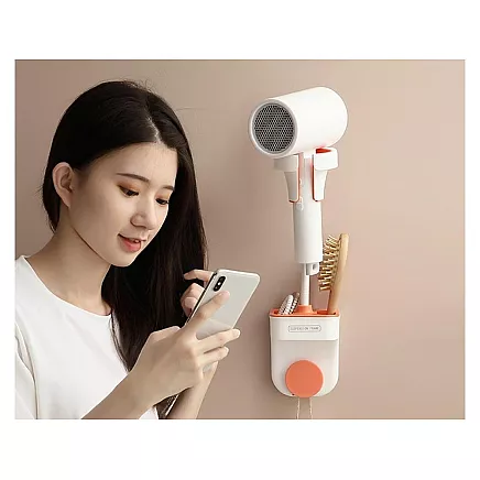 Dryer holder shelf wall organiser