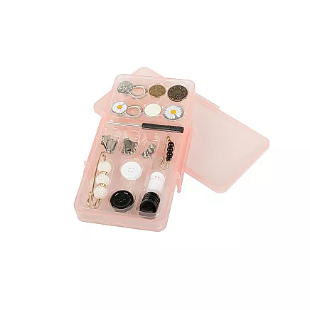 Šūšanas komplekts 40-in-1 ceļojumiem ar piederumiem maciņā