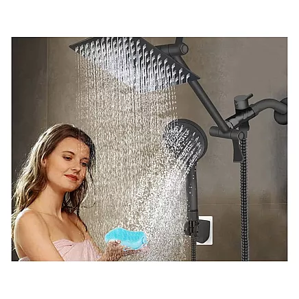 Silicone back brush body massager