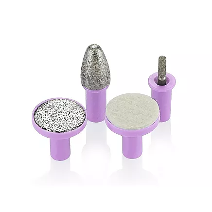 Manikīra un pedikīra aparāts, nagu frēze, ar 12 W UV/LED lampu, ar 5 uzgaļiem