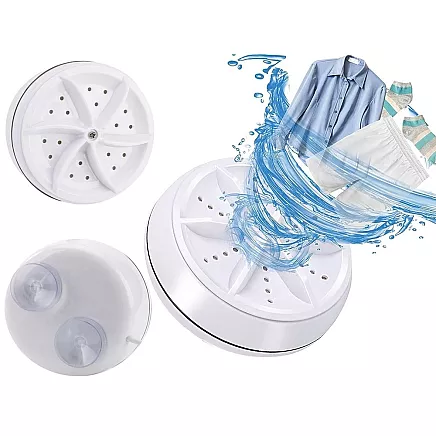 Portable mini travel washing machine rotary washing machine