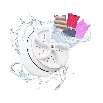 Portable mini travel washing machine rotary washing machine