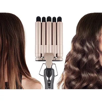 Waving machine hair curler curling iron waves curls