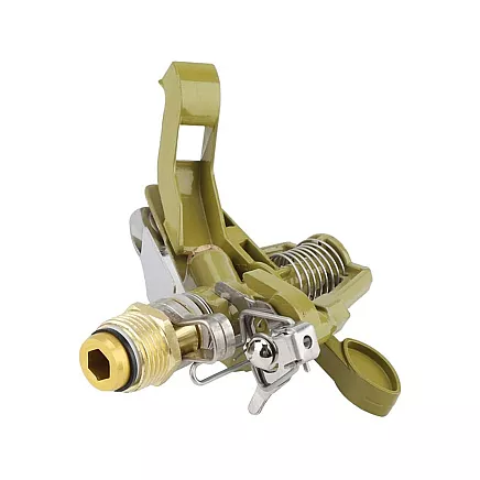 360° rotary pulsating metal lawn sprinkler