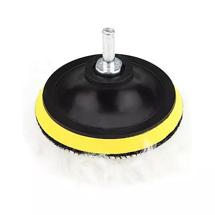 Set of polishing sponges pads for drill 80mm