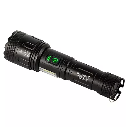 Taktiskā LED lukturis Bailong L-27 ar CREE XHP160, COB, Power Bank