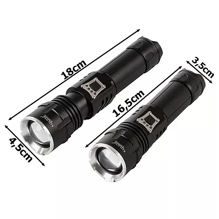 Tactical military bailong led cree xhp160 torch
