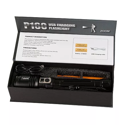 Military bailong tactical torch cree xhp160 power