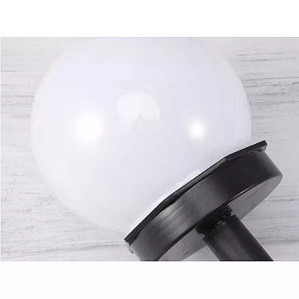 4x rgb solar garden ball lamp 10 cm