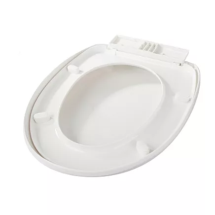 Universāls lēni aizverams tualetes sēdeklis, balts