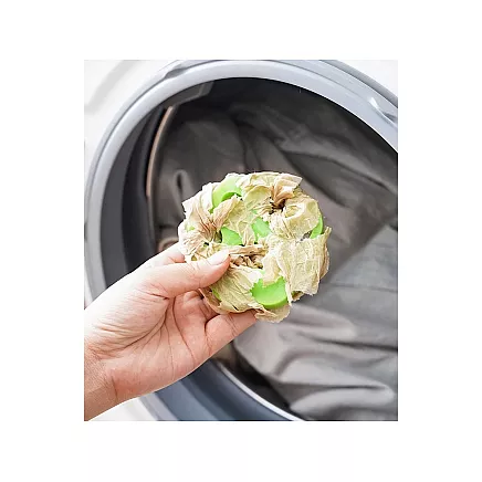 Veļas mašīnas spalvu un pūku savācējs, 2 gab., 9 × 1,5 cm, zaļš un oranžs