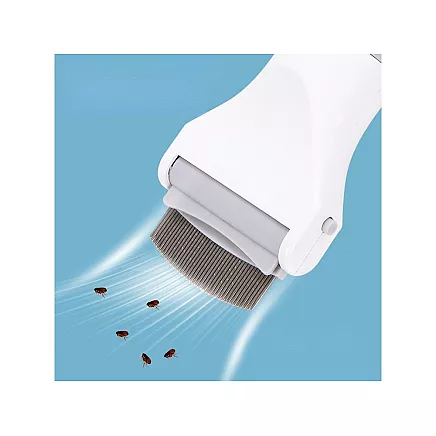 Elektriskā utu un gnīdu ķemme ar filtru