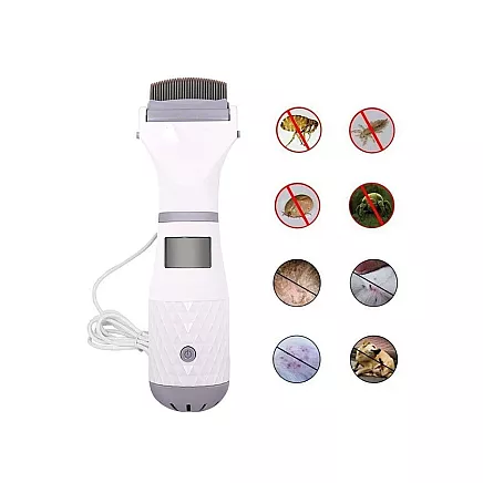 Elektriskā utu un gnīdu ķemme ar filtru