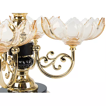 Divstāvīgs Rotējošs Saldumu un Augļu Trauks