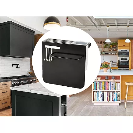 Knife rack kitchen organiser knife drainer