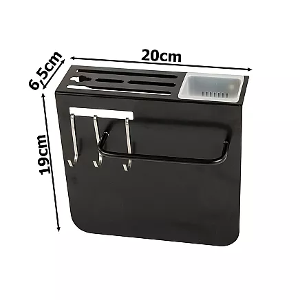 Knife rack kitchen organiser knife drainer