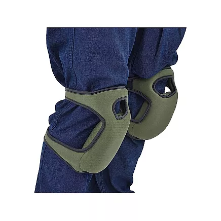 darba putu ceļgalu aizsargspilventiņi zaļi