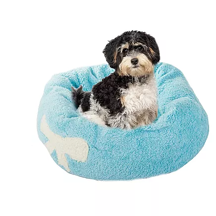 Fluffy dog bed cat bed soft 50cm