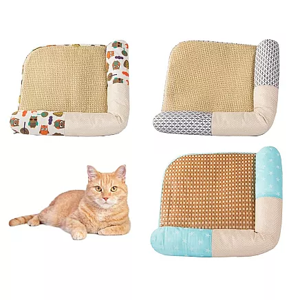 Cat bed sleeping mat scratching post l