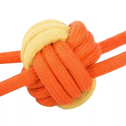 Dog toy chew tug rope strong long
