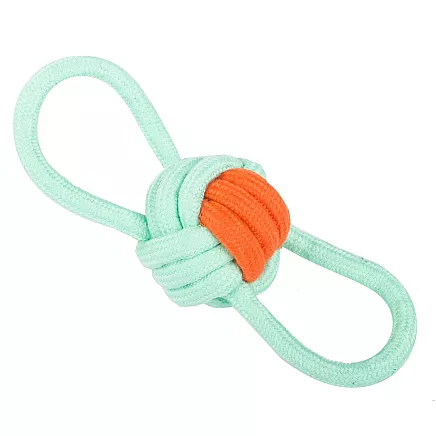 Dog toy chew tug rope strong long