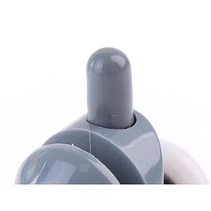 Durvju rullīšu komplekts duškabīnēm, 8 gab., pelēks/balts