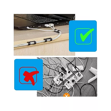 Cable holder organiser 20pcs