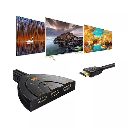 Переключатель HDMI 3-в-1 4K