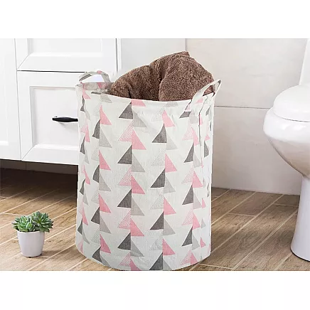 Liels salokāms grozs veļai un rotaļlietām XL, 45L