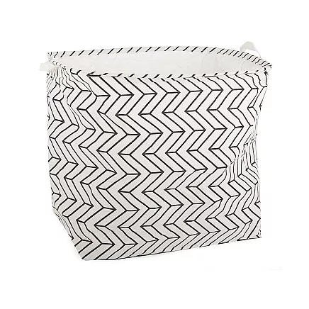 Liels salokāms grozs veļai un rotaļlietām ar aizdari 90L