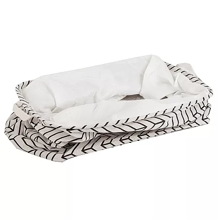 Liels salokāms grozs veļai un rotaļlietām ar aizdari 90L