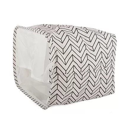 Liels salokāms grozs veļai un rotaļlietām ar aizdari 90L