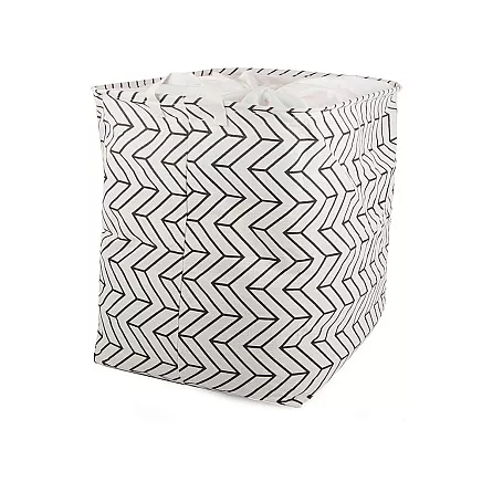 Liels salokāms grozs veļai un rotaļlietām ar aizdari 90L