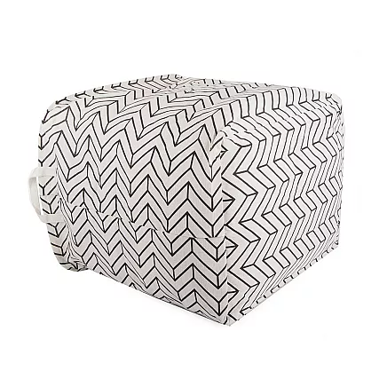 Liels salokāms grozs veļai un rotaļlietām ar aizdari 90L