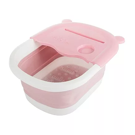 Foot massage bowl foldable silicone nubs