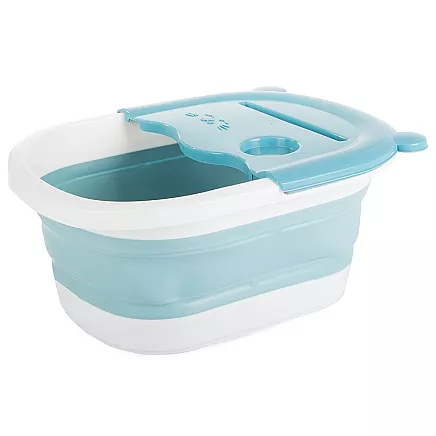 Foot massage bowl foldable silicone nubs