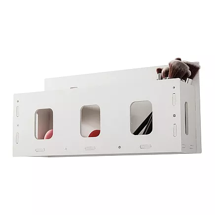 Organiser hanging shelf bathroom cabinet