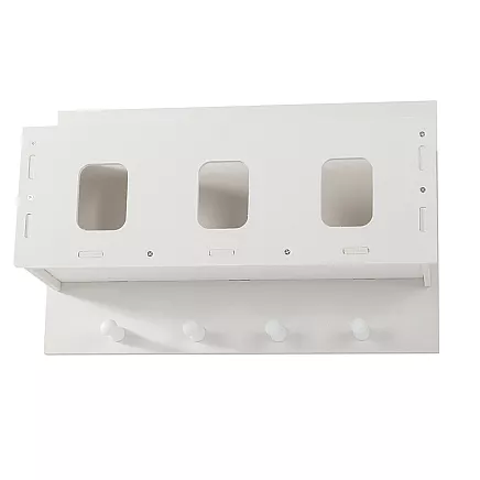 Organiser hanging shelf bathroom cabinet