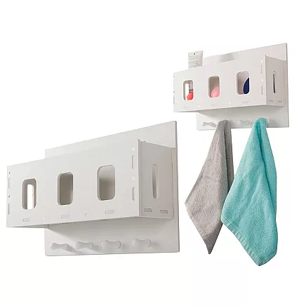 Organiser hanging shelf bathroom cabinet