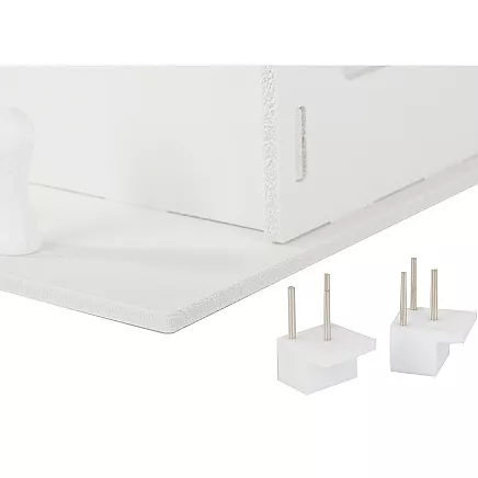 Organiser hanging shelf bathroom cabinet