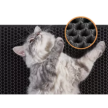 Cat litter mat for cat litter
