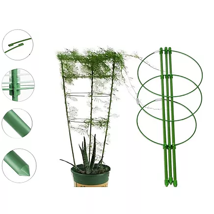 Ziedu Gredzens Augu Atbalsts Apaļš