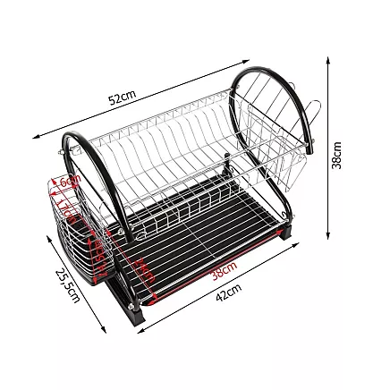 Dishwasher drier double-decker stand mixer